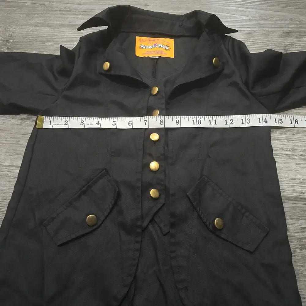 BesserBay Steampunk Vintage Medieval Tailcoat Victorian Button Jacket Halloween